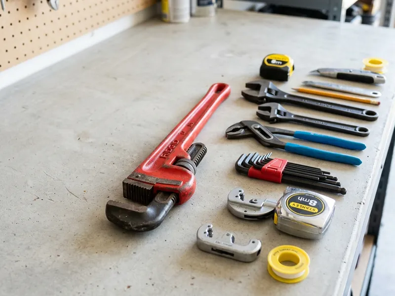 Professional plumbers in Medicine Bow, WY equipped with top-tier tools for residential and commercial plumbing services.